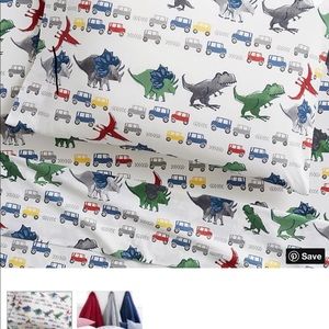 Pottery Barn Kids Flannel sheet set